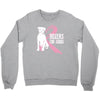 boxers for boobs Crewneck Sweatshirt