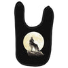 howl at the moon Baby Bibs