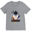 who loves chihuahua V-Neck Tee