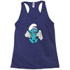 three apples tall Racerback Tank