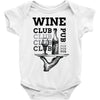 Wine Club Baby Onesie