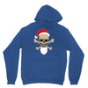 santa skull and crossbones Unisex Hoodie