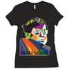 Steven Hawking Ladies Fitted T-Shirt
