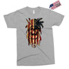 skull us flag Exclusive T-shirt