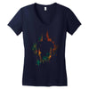 ro boss Women's V-Neck T-Shirt
