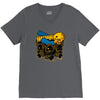 plastic debris V-Neck Tee