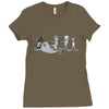 rebel attack Ladies Fitted T-Shirt