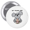 my puns are Pin-back button