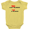 yes is the answer Baby Bodysuit