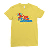 1970s retro tv show the new avengers Ladies Fitted T-Shirt