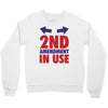 2nd amendment in use Crewneck Sweatshirt