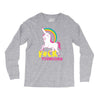 gay pride f#ck younicorn funny rude unicorn Long Sleeve Shirts