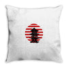 Circle Asia Throw Pillow