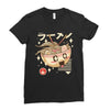 Japanese Ramen Ladies Fitted T-Shirt