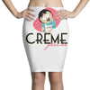 creme fraiche Pencil Skirts