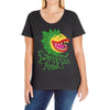 feed me Ladies Curvy T-Shirt