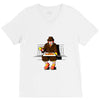 secret habit V-Neck Tee