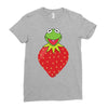Kermit Strawberry Ladies Fitted T-Shirt
