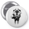 wolverine attack Pin-back button