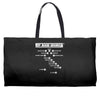 up and under formation Weekender Totes