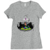 MAN IN RAINBOW Ladies Fitted T-Shirt
