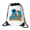 Me Just Here Fore The Cookies Drawstring Bags