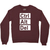control alt delete Crewneck Sweatshirt