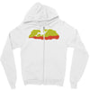 climbing rocks wall climb indoor outdoor Zipper Hoodie