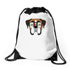 mexican boxer Drawstring Bags