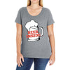 Beer Inside Ladies Curvy T-Shirt