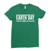 earth day t-shirt Ladies Fitted T-Shirt