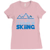 i'd rather be skiing Ladies Fitted T-Shirt