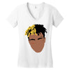 abstract design of xxxtentacion Women's V-Neck T-Shirt