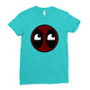 deadpool Ladies Fitted T-Shirt