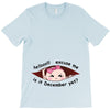 December  Peeking Out Asian Baby Girl T-Shirt