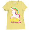unicorn funny Ladies Fitted T-Shirt