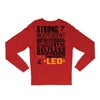Strong Independent Motivated Leo Long Sleeve Shirts
