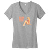 born in the 50s Women's V-Neck T-Shirt