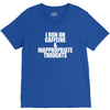i run on caffeine and inappropriate thoughts V-Neck Tee