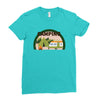 camping Ladies Fitted T-Shirt