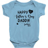 Happy First Father's Day Daddy Baby Bodysuit