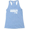 im with monkey Racerback Tank