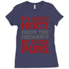 my head hertz from these puns Ladies Fitted T-Shirt