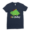 legosaurus Ladies Fitted T-Shirt