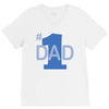 1 dad (2) V-Neck Tee