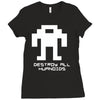 berzerk robot Ladies Fitted T-Shirt