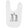 dali walkers Baby Bibs