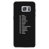 beard length chart funny professor grandpa mustache humor Samsung Galaxy S7 Case