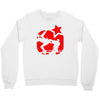 eric cantona, kungfu, manu Crewneck Sweatshirt
