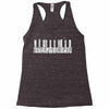 piano skyline Racerback Tank